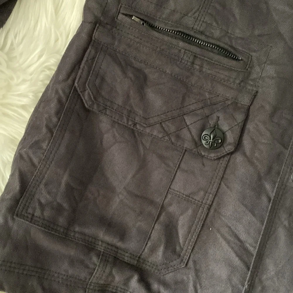 Rock Revival black denim like jacket